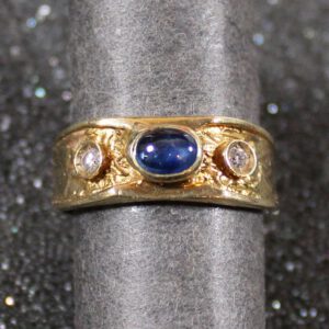 Ring Saphir Bllt Edeltraut 585/000 Gelbgold