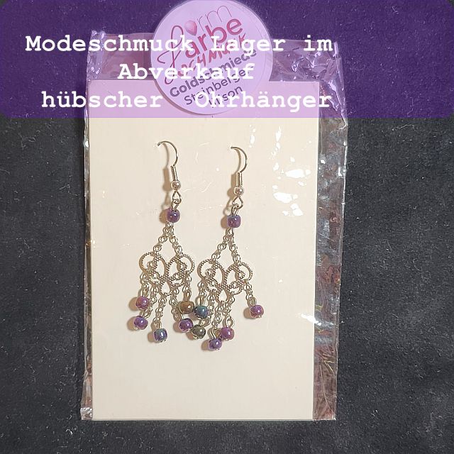 Modeschmuck Ohrhänger im Abverkauf