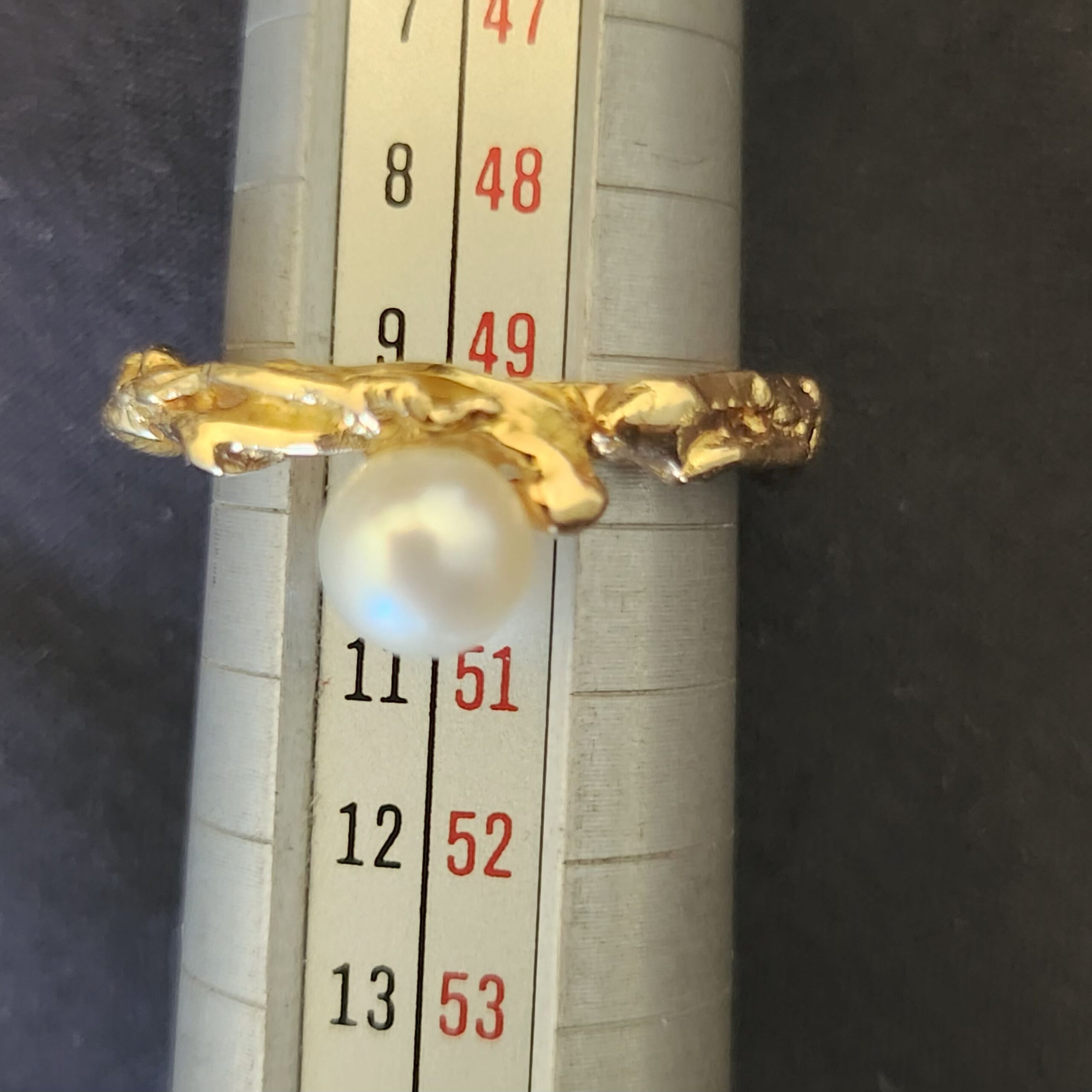 Schmuck-Set 585-Gelbgold mit Süßwasser Zuchtperlen , Brillant – Bild 2